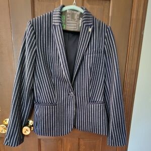 Tommy Hilfiger Navy Pinstripe Blazer size 2